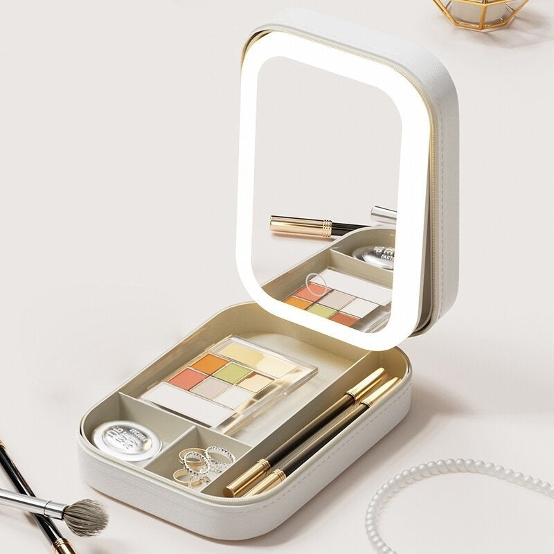 Makeup Storage Box With LED - BeautiFi