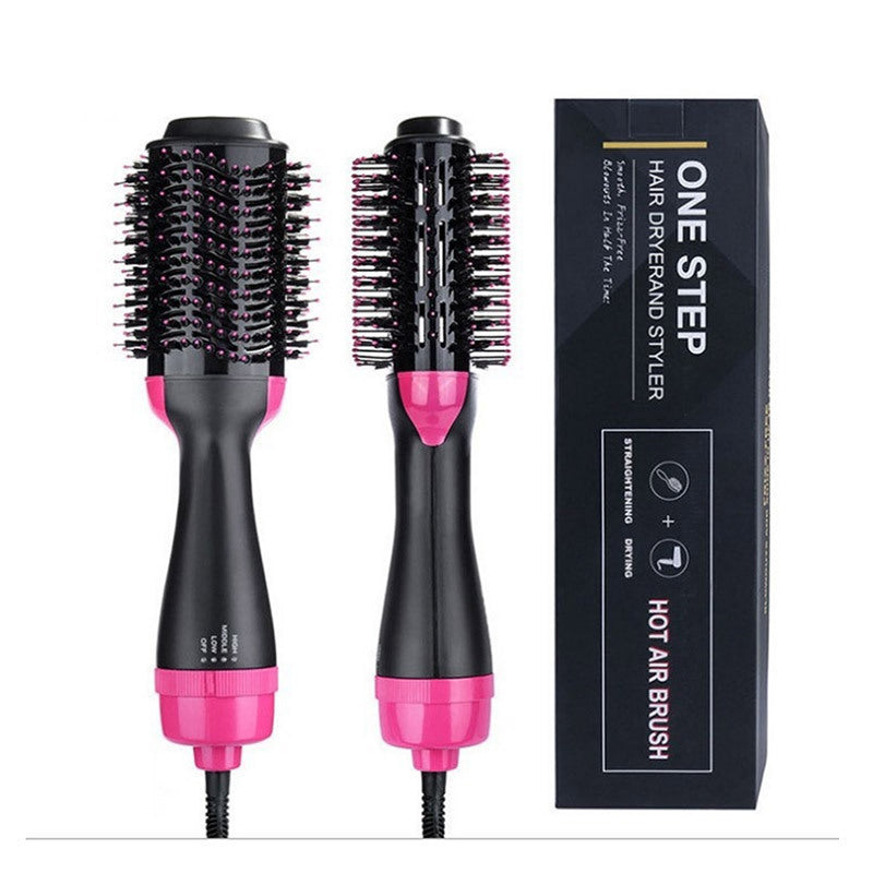 3-in-1 Hair Dryer, Straightener & Hair Curler Brush - BeautiFi