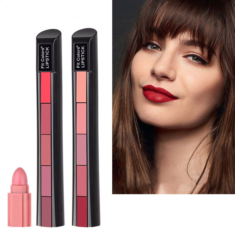 5 in 1 Velvet Matte Lipstick - BeautiFi