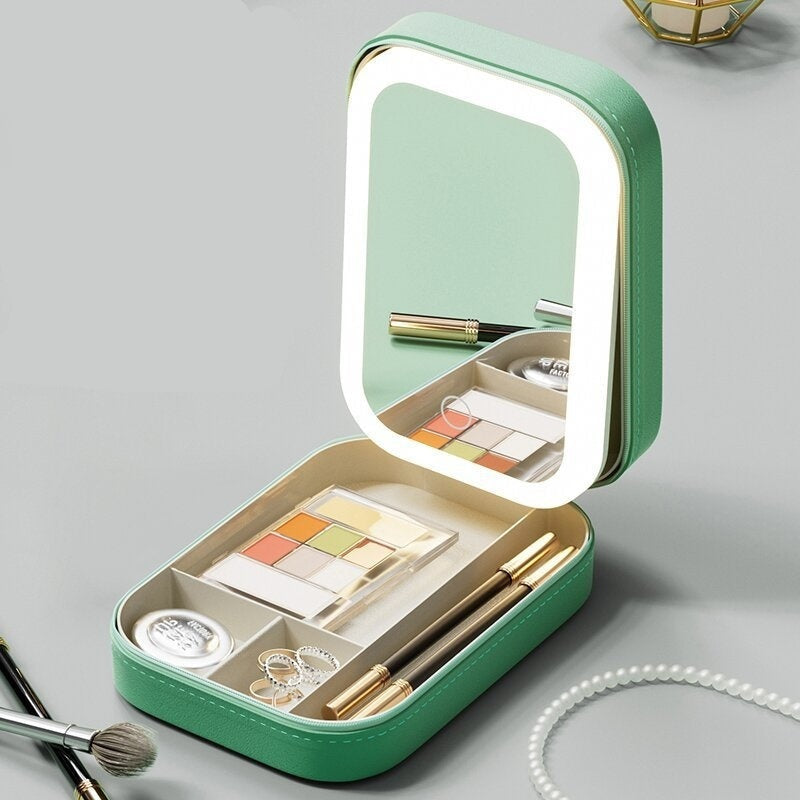 Makeup Storage Box With LED - BeautiFi