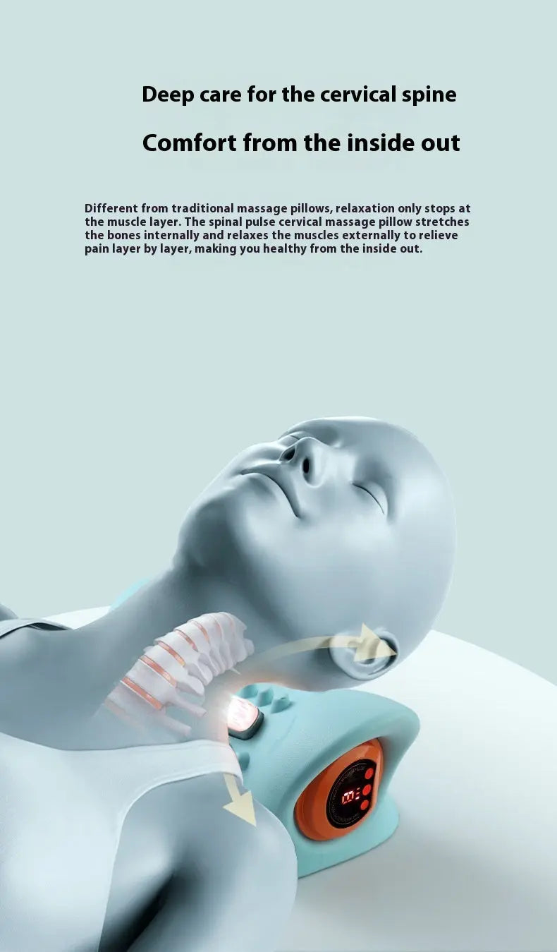 Cervical Spine Relief Massage Pillow - BeautiFi