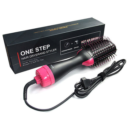 3-in-1 Hair Dryer, Straightener & Hair Curler Brush - BeautiFi