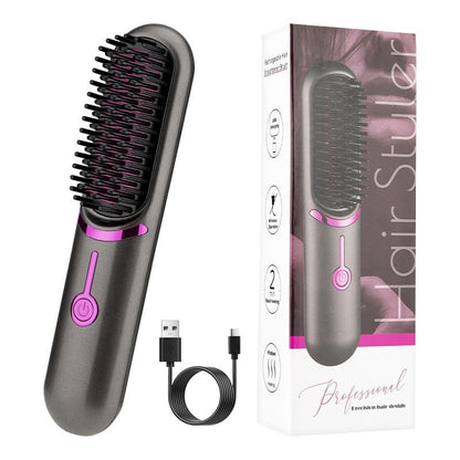 Wireless Cordless Hair Brush - BeautiFi