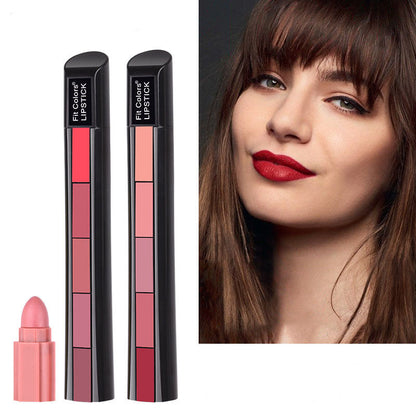 5 in 1 Velvet Matte Lipstick - BeautiFi