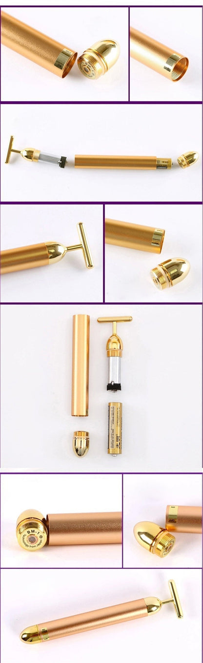 24K Gold Vibrating Facial Massager - BeautiFi